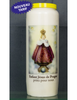 Bougie de neuvaine EJP + prière
