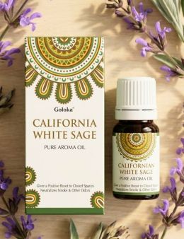 Huile parfumée Goloka 10 mL - Sauge Blanche de Californienne 
