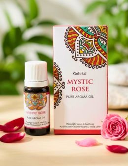 Huile parfumée Goloka 10 mL - Rose mystique