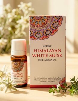 Huile parfumée Goloka 10 mL - Musc blanc / White musc