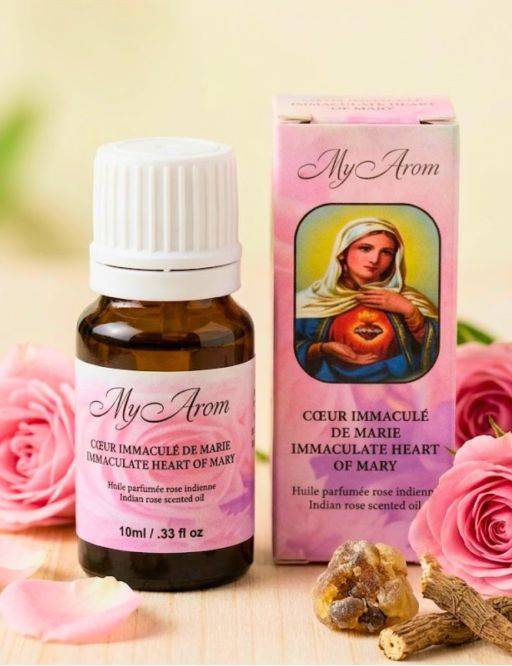Huile Parfumé Providence Coeur Immaculé de Marie- Rose - 10 mL