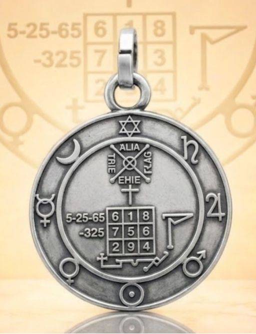 Pentacle Universel - Médaille talismanique - 3cm