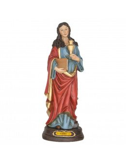 Statue résine peinte à la main Marie Madeleine 30 cm