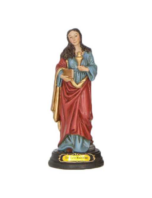 Statue résine Marie Madeleine peinte à la main