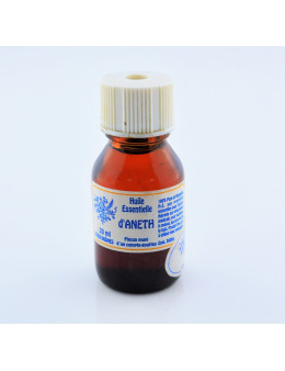 Huile essentielle d'Aneth 20 ml avec Compte-gouttes