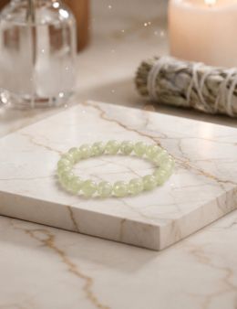 Bracelet perles 8mm - Jade de Chine
