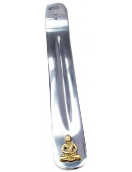 Porte encens métal bouddha