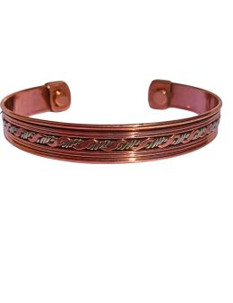 copy ofBracelet magnétique en cuivre Éléphants Porte-Bonheur, chance et sagesse