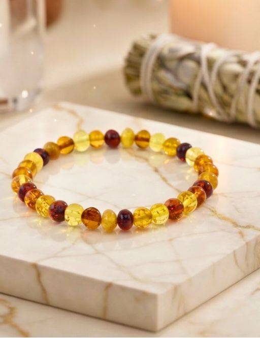 Bracelet Ambre - 8 mm