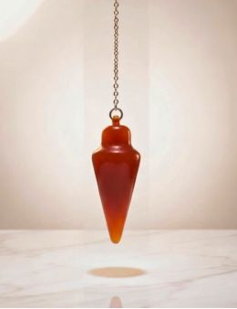 Pendule divinatoire Aventurine orange conique 3cm | Vitalité