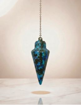 Pendule divinatoire Lapis-Lazuli conique 3cm | Sagesse & créativité