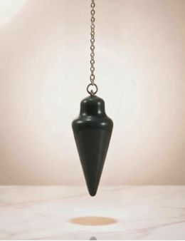 Pendule divinatoire Obsidienne noire conique 3cm | Introspection