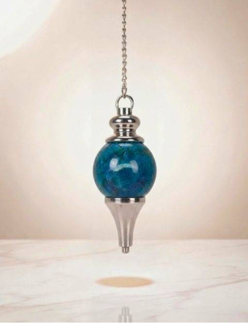 Pendule apatite : clarté mentale & radiesthésie