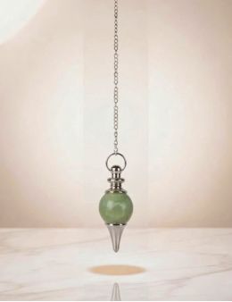 Pendule jade verte : sagesse & harmonie divinatoire & radiesthésie
