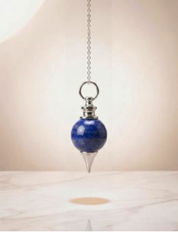 Pendule lapis-lazuli : spiritualité & intuition sacrée& radiesthésie