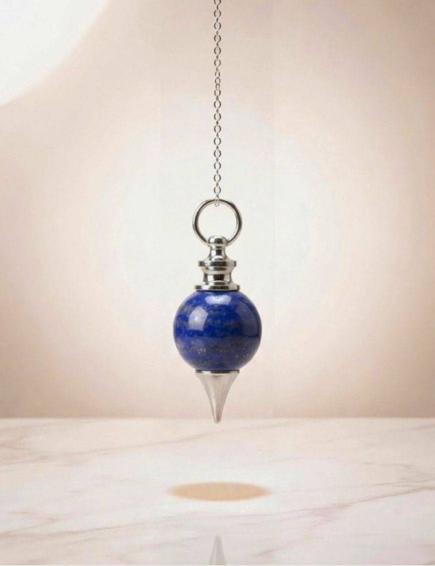 Pendule lapis-lazuli : spiritualité & intuition sacrée& radiesthésie