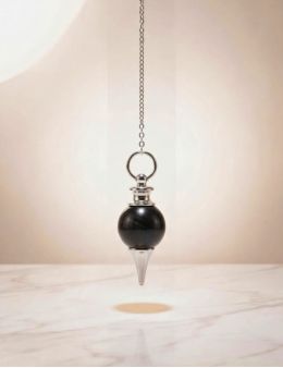 Pendule tourmaline noire : protection & ancrage