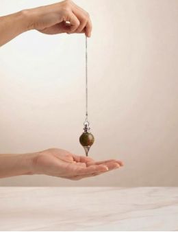 Pendule unakite : équilibre émotionnel & douceur