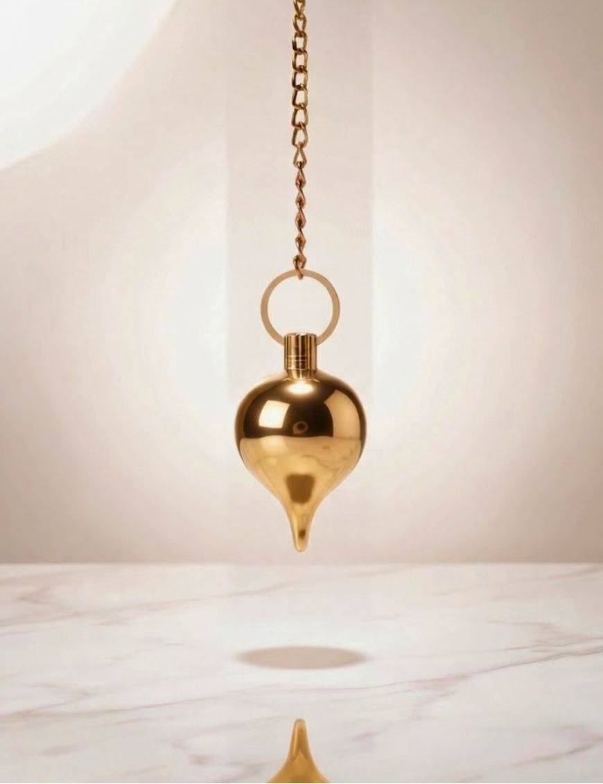 Pendule Séphoroton Métal Doré