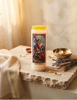 Neuvaine vitrail : Saint Georges