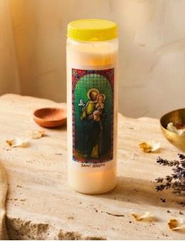 Neuvaine vitrail Saint Joseph : 9 jours, travail et foyer