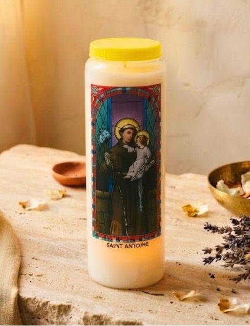 Neuvaine vitrail : Saint Antoine