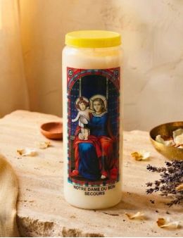 Neuvaine vitrail : Notre Dame du Bon Secours