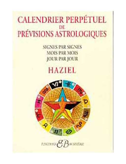 Calendrier perpétuel de prévisions astrologiques