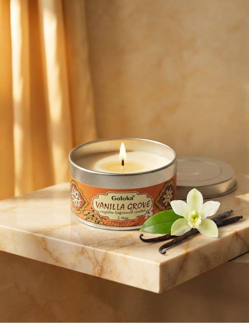Bougie parfumée Goloka Vanille 70g