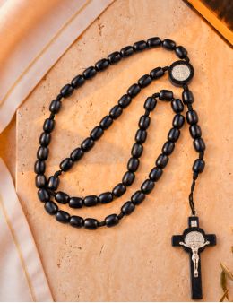Chapelet corde de saint Benoît, sobre et solide