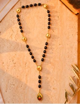 Chapelet - 5 plaies - Noir