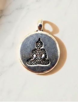 Charme Bouddha Argent 2cm 
