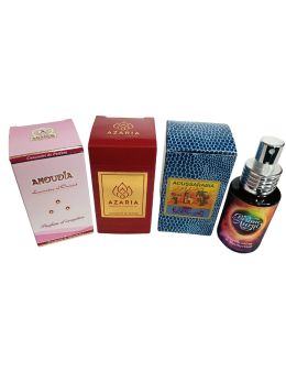 Pack 4 pardums de pouvoir Azaria Anoudia Aoussarabia brule d aure