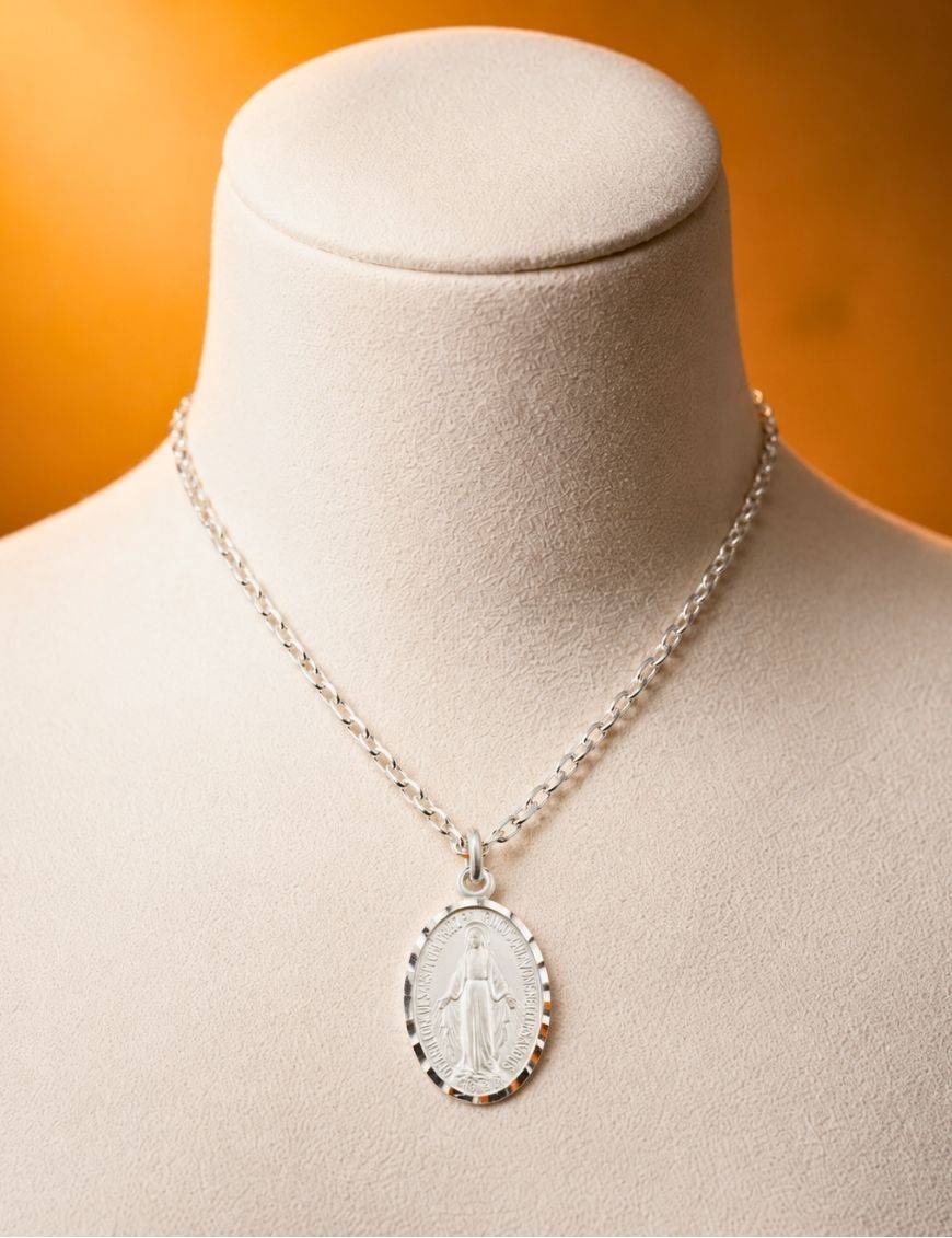 Médaille Vierge Miraculeuse argent 925 | Grâce & foi
