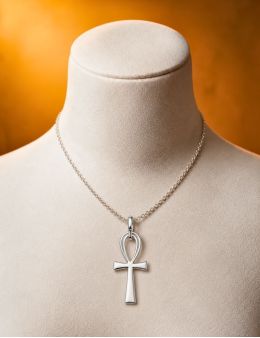 Pendentif argent Croix d'Anck