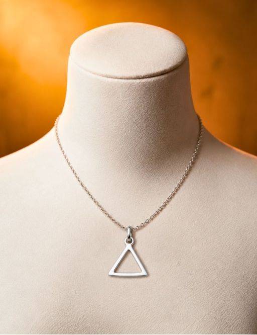 Pendentif argent Delta