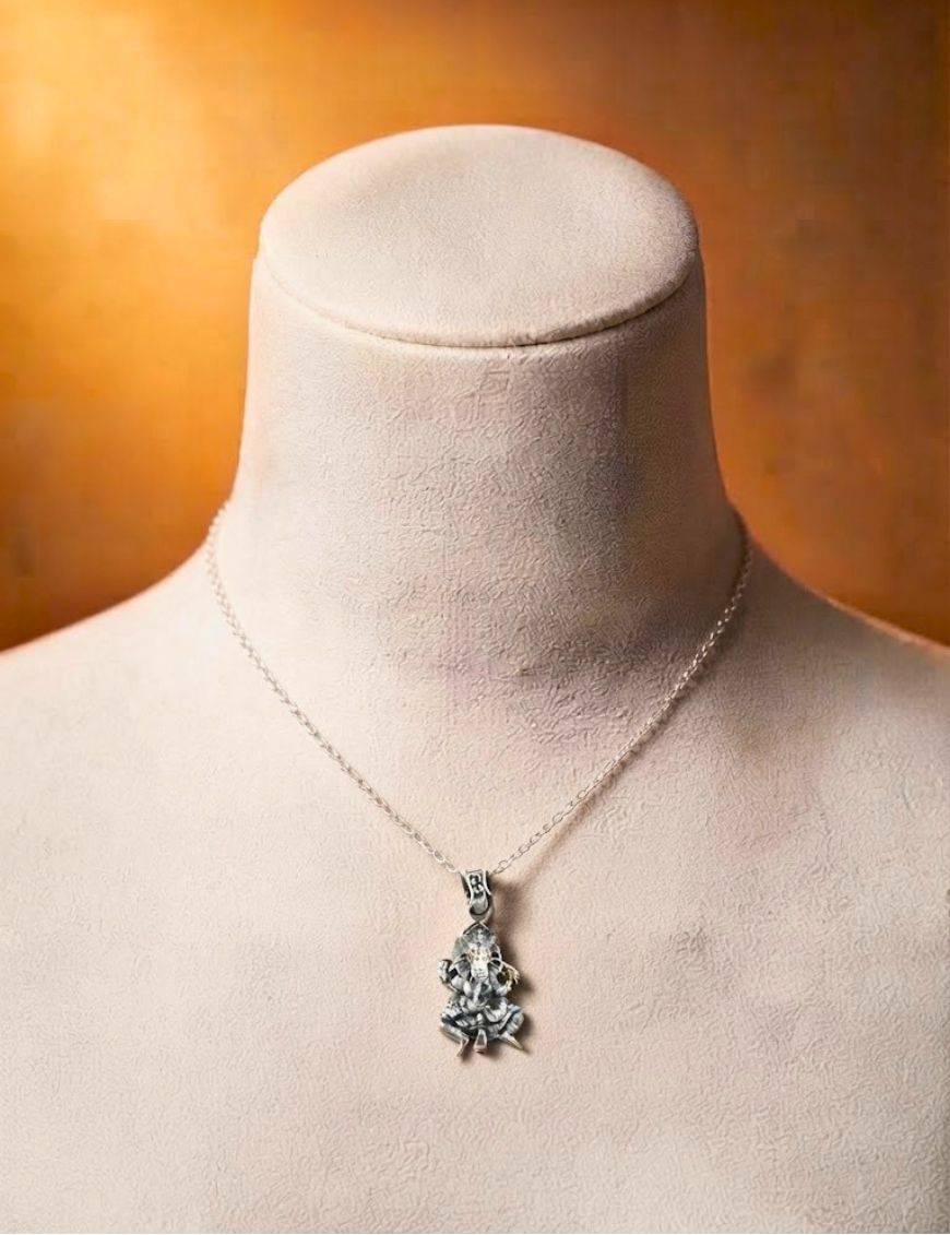 Pendentif Ganesha argent 925
