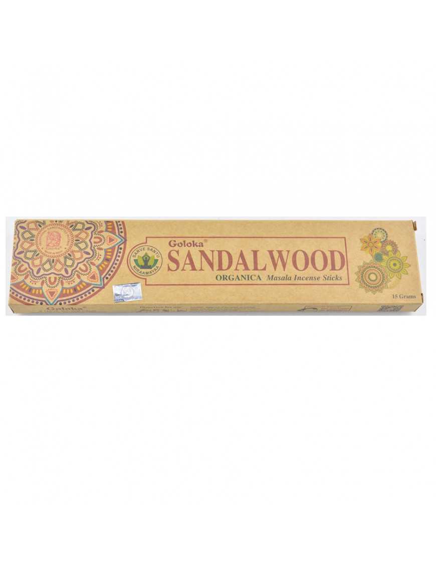Encens Goloka Bois de Santal Organical Masala - Sandalwood - 15g