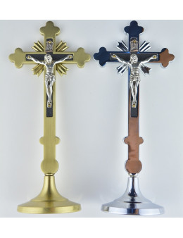 Crucifix métal 18 cm