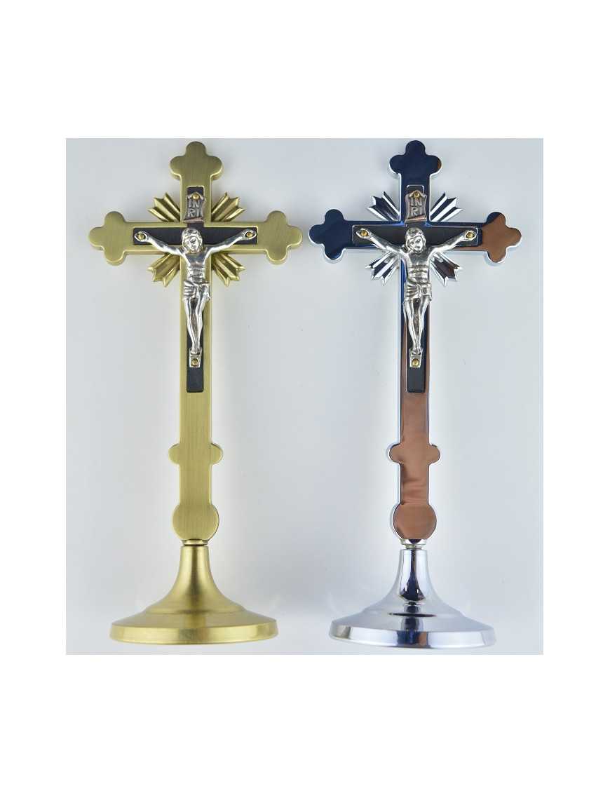 Crucifix métal 18 cm