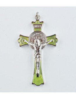 Croix de Saint Benoit 7 cm phosphorescente