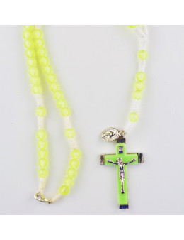 Chapelet corde phosphorescent