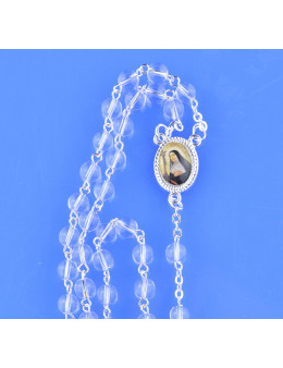Chapelet Sainte Rita avec pochette