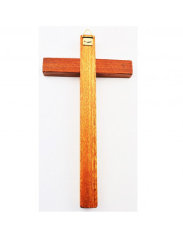 Croix bois avec intérieur phosphorescent lumineux