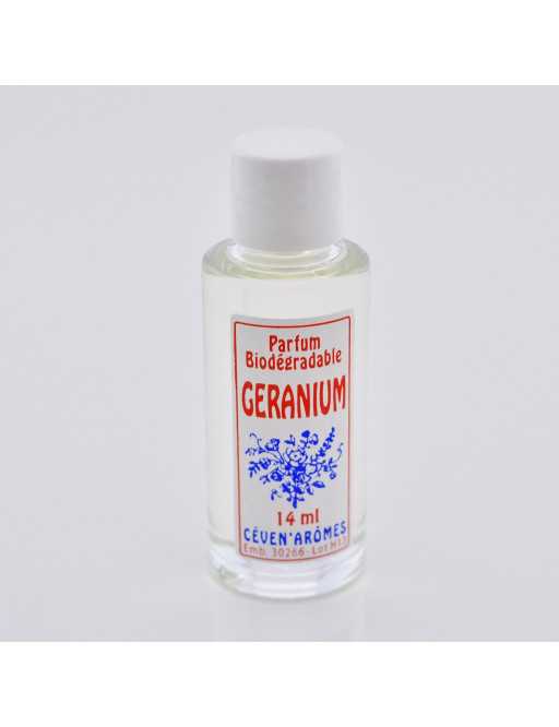 Extrait aromatique - Parfum biodégrabable - Géranium