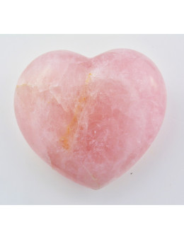 Coeur quartz rose