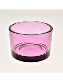 Photophore verre couleur