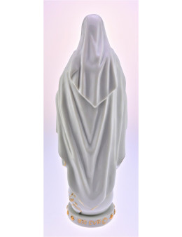 Statue Vierge miraculeuse en céramique émaillée