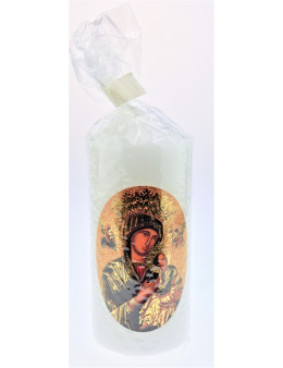 Bougie blanche Saints Orthodoxes