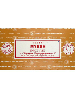 Encens Satya - Myrrhe / Myrrh -15g